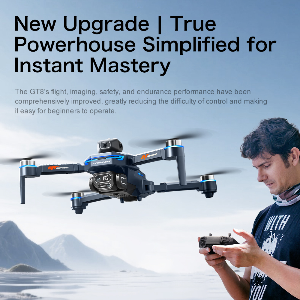Dron Original GT8 8K Profesion - Jjrc Drone X12 reseña y precio